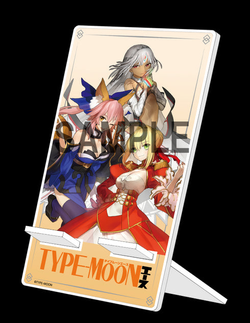 『TYPE-MOONエース』表紙イラスト アクリルスマホスタンド〈アルテラ&玉藻の前&ネロ〉